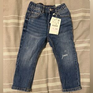 Zara Toddler Kids Blue Denim Jeans